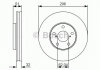 Вентилируемый тормозной диск bosch 0 986 479 R20