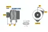 Генератор bosch 0124555005