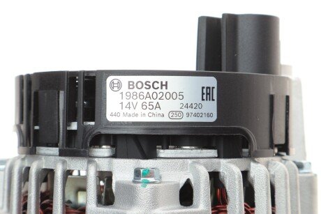 Генератор bosch 1986A02005