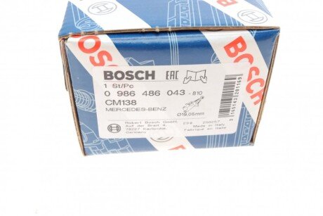 Главный цилиндр сцепления bosch 0 986 486 043