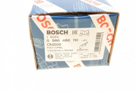 Головний циліндр зчеплення bosch 0 986 486 110