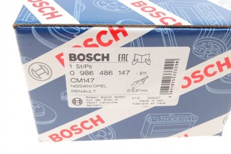 Главный цилиндр сцепления bosch 0986486147