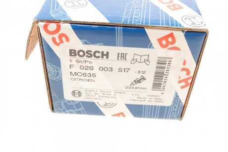 Главный тормозной цилиндр bosch F 026 003 517