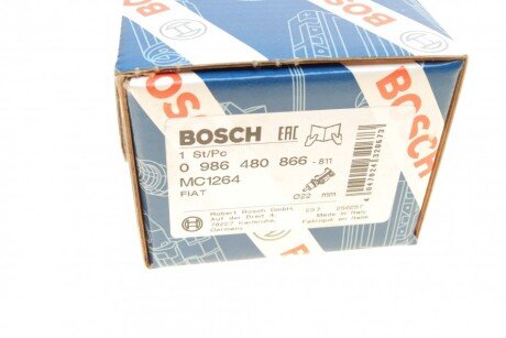 Головний гальмiвний цилiндр bosch 0 986 480 866