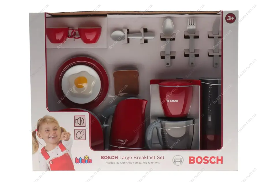 Іграшковий набір - Комплект для сніданку великий BOSCH (Бош) bosch 9564
