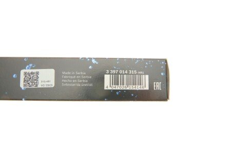 Дворники (щетки стеклоочистителя) 500 мм bosch 3397014315