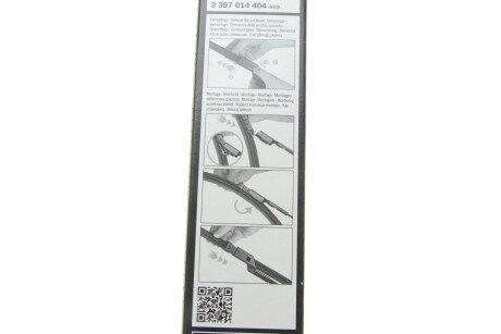 Щітка склоочисника (двірник) bosch 3397014404