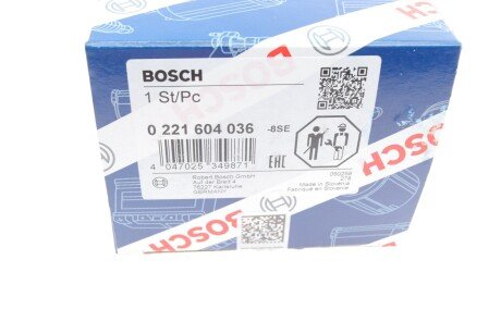 Катушка запалювання bosch 0 221 604 036