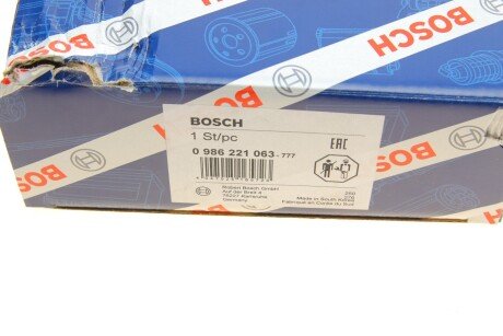 Катушка (модуль) зажигания bosch 0 986 221 063