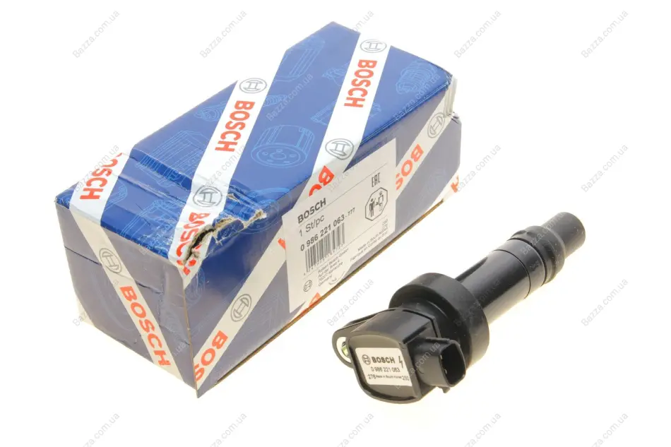 Катушка зажигания (пр-во) bosch 0986221063