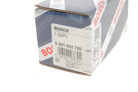 Клапан управління тиском bosch 0281002750
