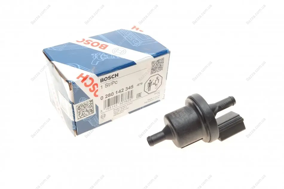 Клапан вентиляции бака AUDI; SEAT; SKODA; VW (пр-во) Bosch 0280142345 (фото 1)