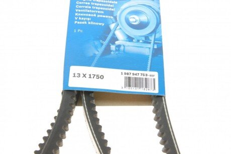 Привідний ремінь генератора bosch 1987947753