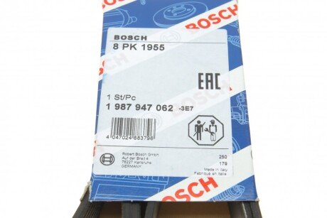 Приводной ремень генератора bosch 1987947062