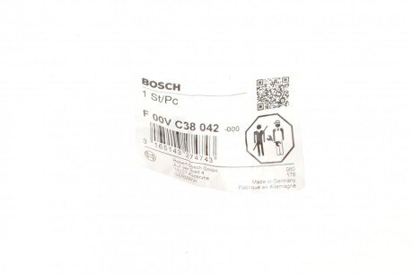Кольцо форсунки с o-сечением bosch F00VC38042