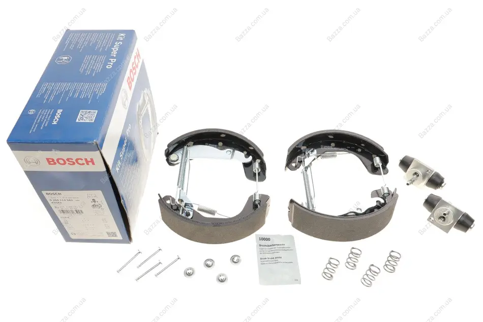 Колодки ручного (стоячого) гальма Bosch 0204114582 (фото 1)