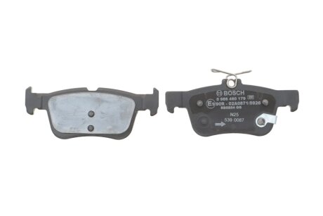 Колодки ручного (стоячого) тормоза bosch 0986460179