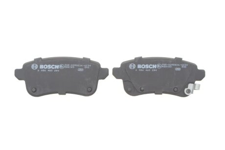 Колодки ручного (стоячого) тормоза bosch 0986460284