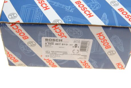 Колодки ручного (стоячого) гальма bosch 0986487013