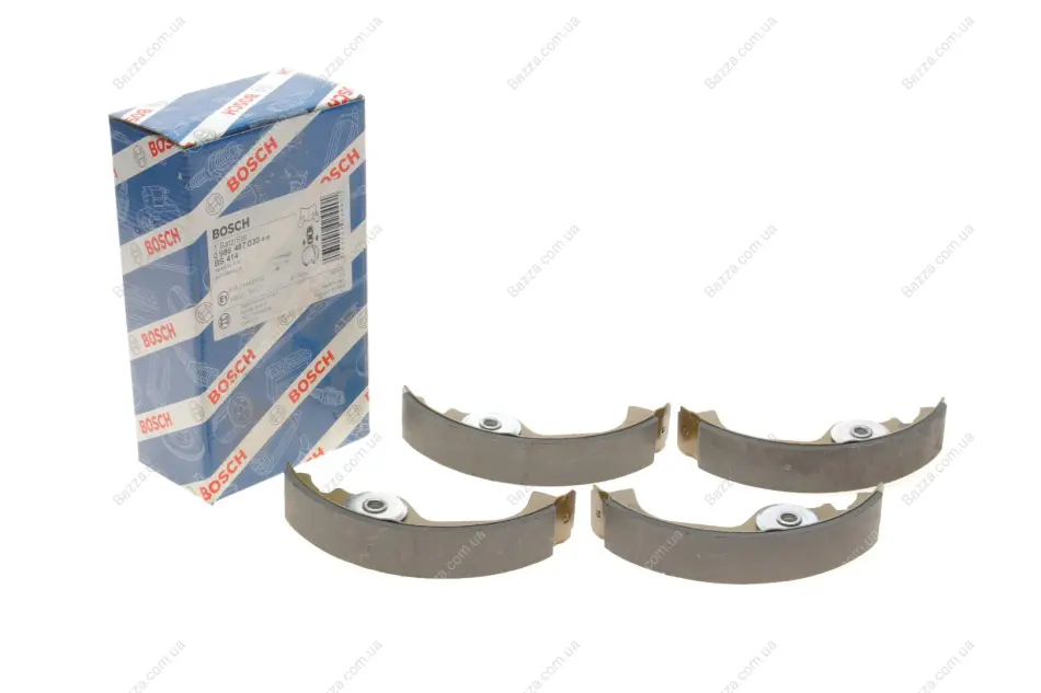 Колодки ручного (стоячого) гальма Bosch 0 986 487 030 (фото 1)
