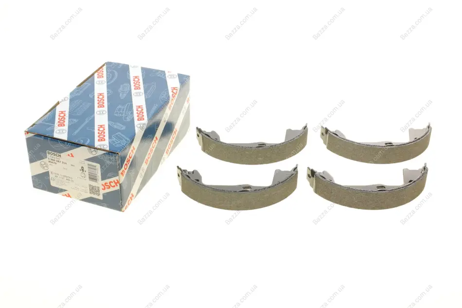 Колодки ручного (стоячого) тормоза bosch 0986487214
