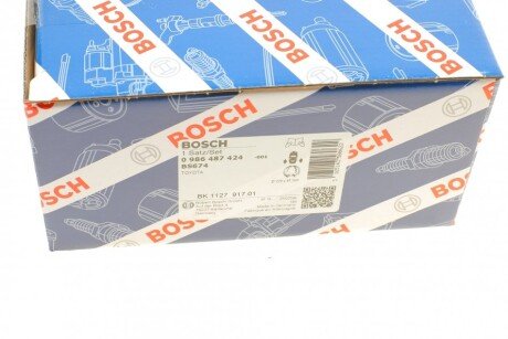 Колодки ручного (стоячого) гальма bosch 0986487424