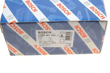 Колодки ручного (стоячого) тормоза bosch 0986487599