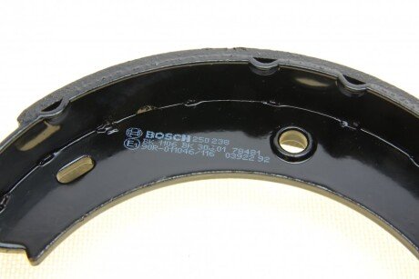 Колодки ручного (стоячого) гальма bosch 0986487611