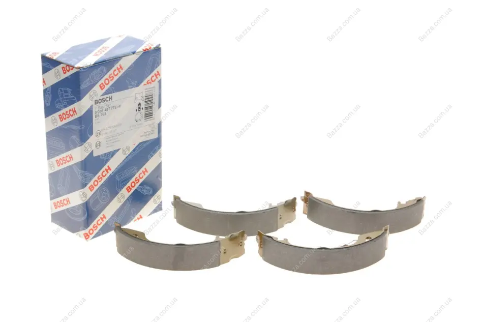 Колодки ручного (стоячого) гальма Bosch 0 986 487 772 (фото 1)