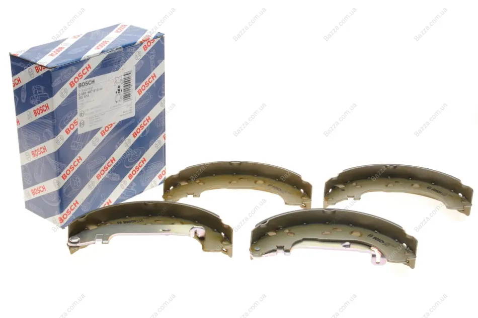 Колодки ручного (стоячого) тормоза bosch 0986487810