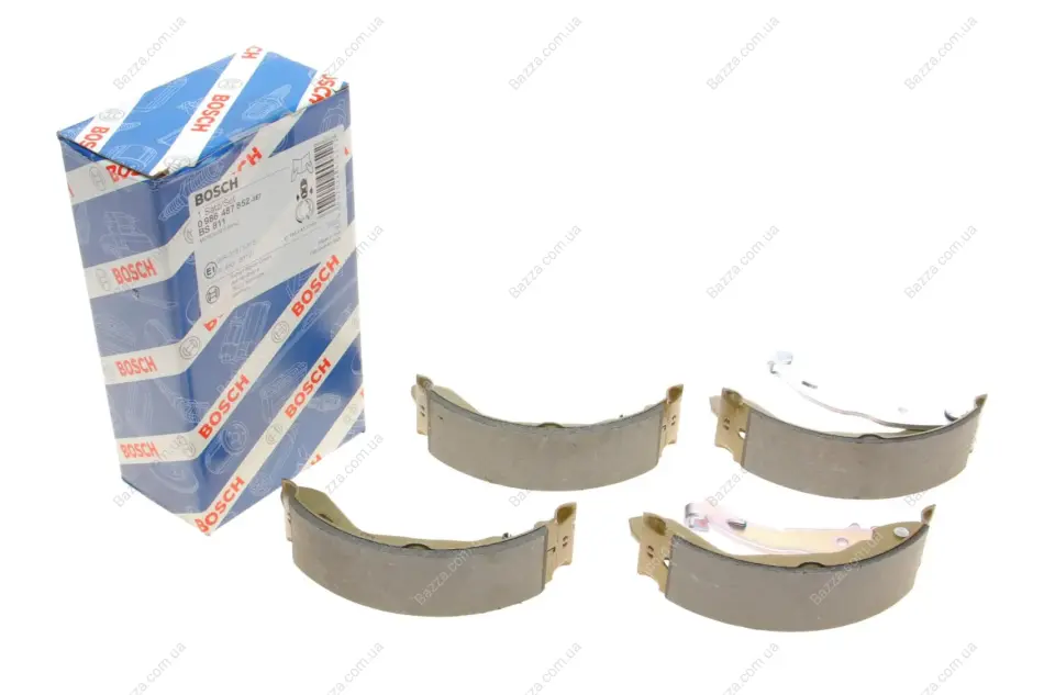 Колодки ручного (стоячого) тормоза bosch 0986487852