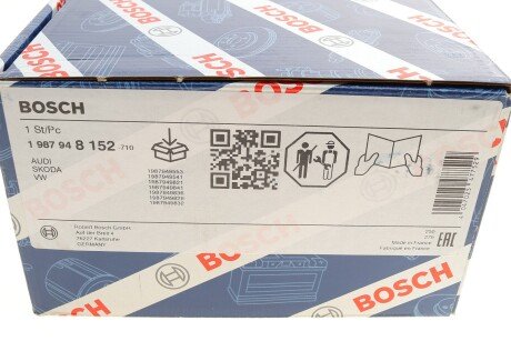 Комплект ГРМ (ремінь + ролик) bosch 1987948152