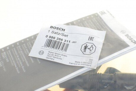 Высоковольтные провода для свечей зажигания bosch 0986356311