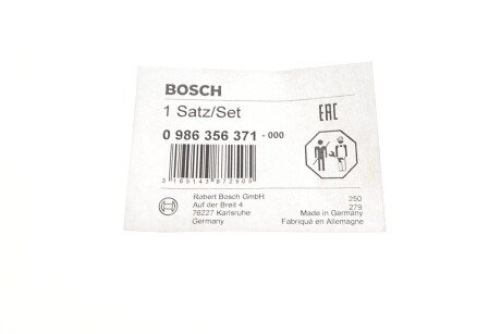 Высоковольтные провода для свечей зажигания bosch 0 986 356 371