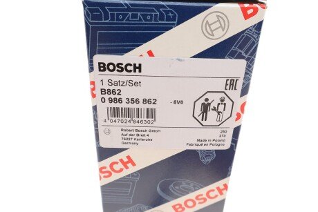 Высоковольтные провода для свечей зажигания bosch 0 986 356 862