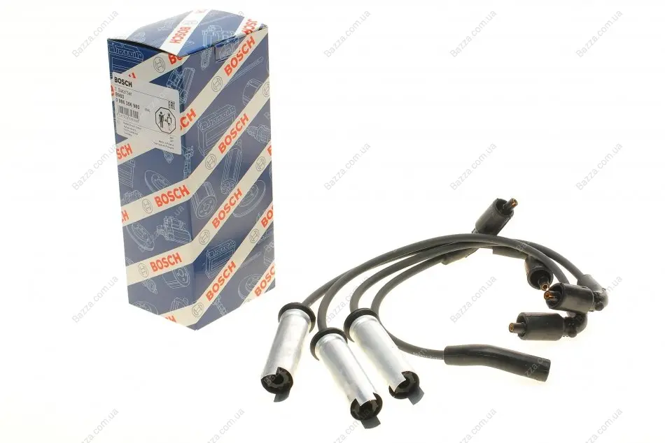 Комплект кабелів високовольтних Bosch 0986356980 (фото 1)