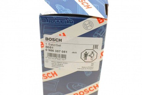 Високовольтні провода для свічок запалювання bosch 0 986 357 051