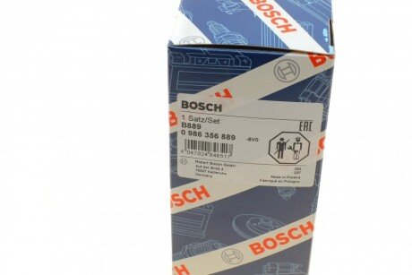 Высоковольтные провода для свечей зажигания bosch 0 986 356 889