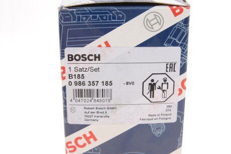 Високовольтні провода для свічок запалювання bosch 0 986 357 185