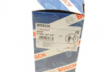 Высоковольтные провода для свечей зажигания bosch 0 986 357 247