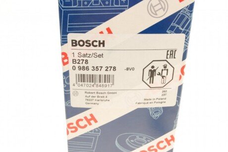 Высоковольтные провода для свечей зажигания bosch 0 986 357 278