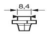 Лампа 12V 1,2W BX8,4d Pure Light bosch 1 987 302 235