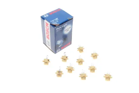 Лампа 12V 1,5W BX8,4d Pure Light bosch 1 987 302 255