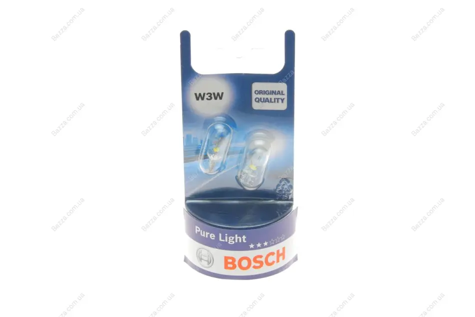 Лампа 12V 3W W3W Bosch 1987301028 (фото 1)