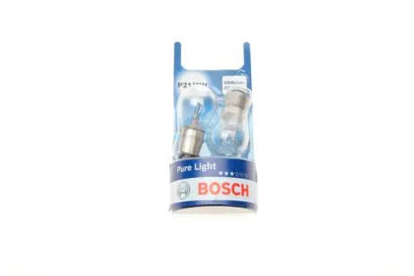 Лампа BOSCH 12V 21/5W P21/5W (BAY 15d) 2шт bosch 1987301016