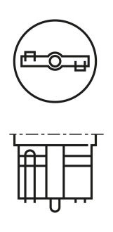 ЛАМПА bosch 1987301095