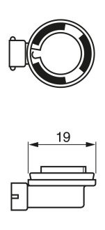 Лампа галогенная Trucklight H11 24V 70W bosch 1 987 302 481