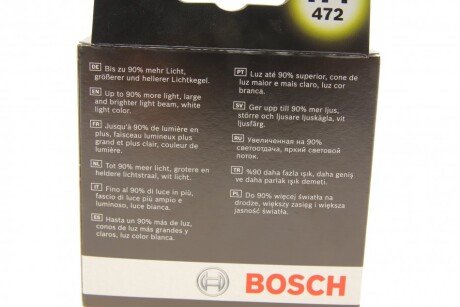 Лампа Н4 PLUS 90 (карт. уп. 2 шт.) bosch 1987301074