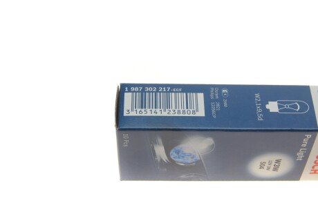 Лампа накаливания 12V 3W W3W PURE LIGHT bosch 1987302217