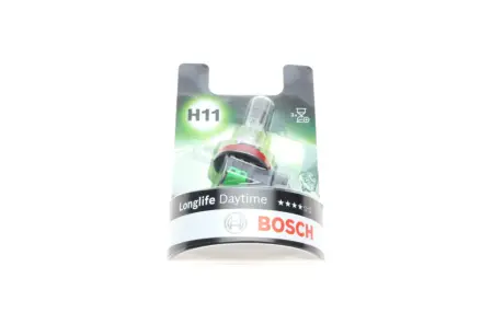 Лампа накаливания H11 12V 55W PGJ19-2 LONGLIFE DAYTIME (пр-во) bosch 1 987 301 340